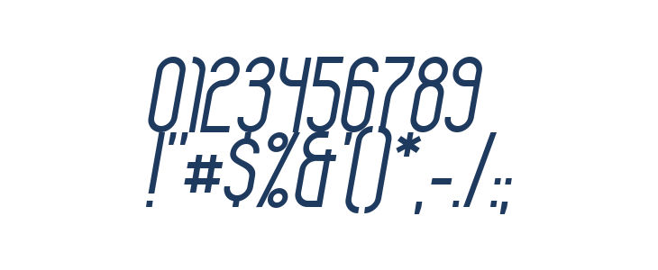 Havana Italic Other Characters