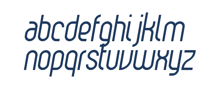 Havana Italic Lowercase