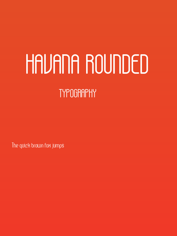Havana Rounded Poster