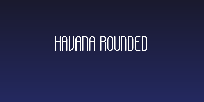 Havana Rounded Social Header