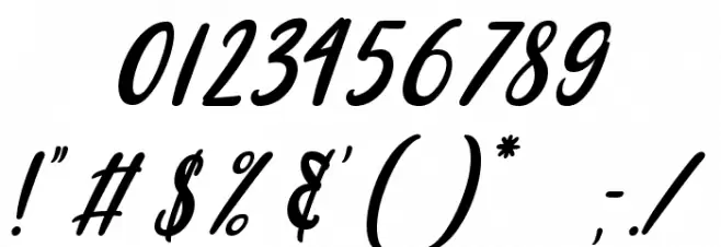 Havana Font OTHER CHARS