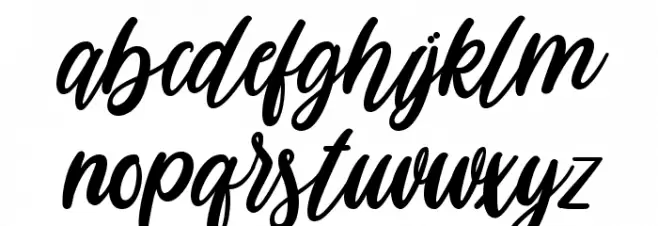 Havana Font Litere mici