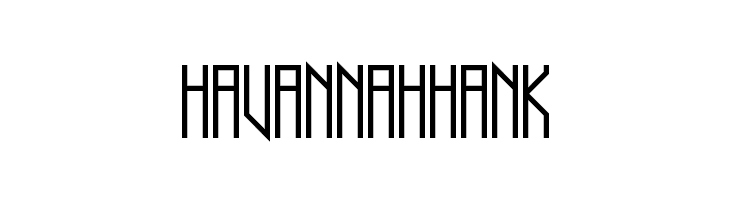 Havannah Hank  les polices de caractères gratuit tlcharger