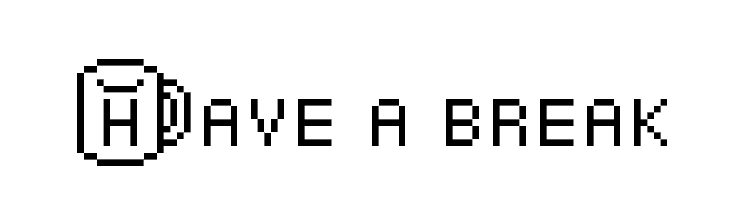 Have a break  Frei Schriftart Herunterladen