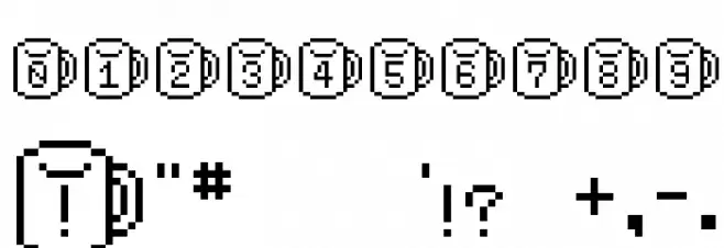 Have a break Font OTHER CHARS