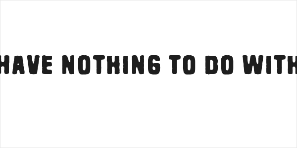 Have nothing to do with Logo