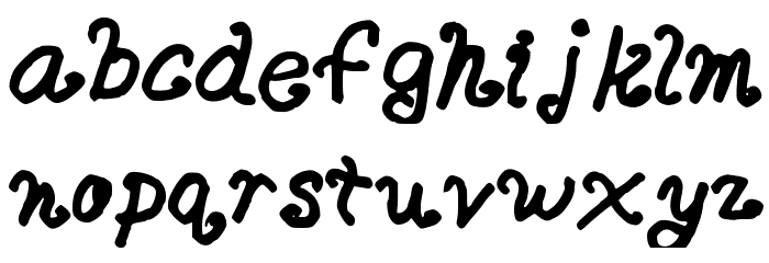 HaveFaith Font LOWERCASE