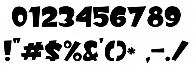 HaveFun Font OTHER CHARS