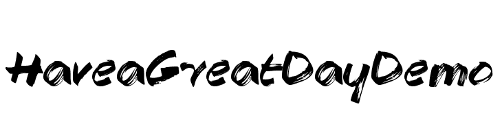 HaveaGreatDayDemo  font caratteri gratis
