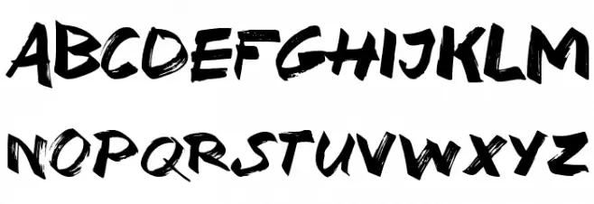 HaveaGreatDayDemo Font Litere mari