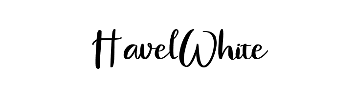 Havel White  font caratteri gratis