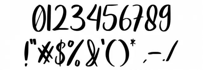 Havel White Font OTHER CHARS