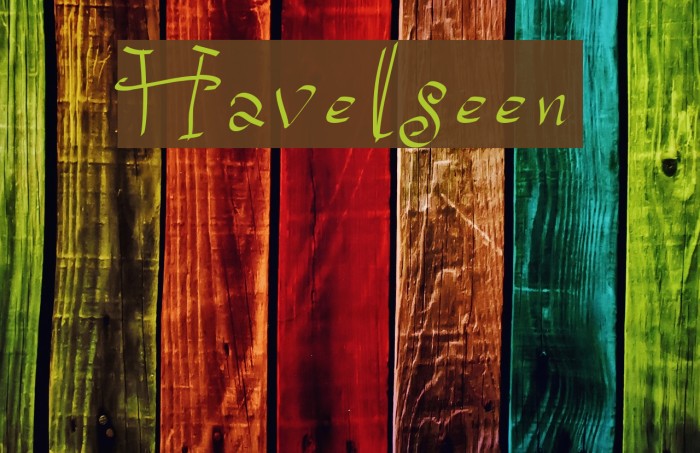 Havelseen Font examples