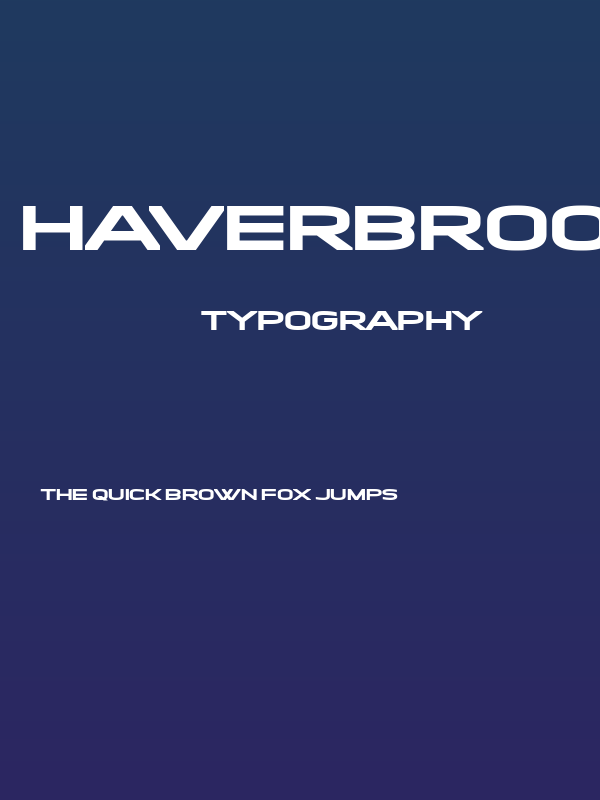 Haverbrooke Poster