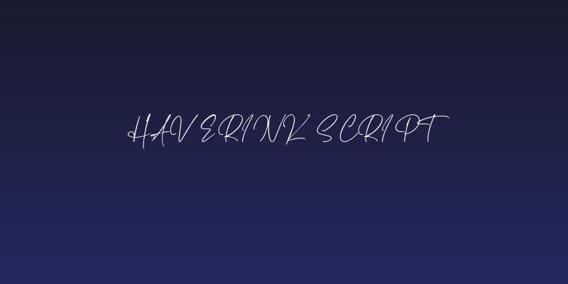 Haverink Script Social Header