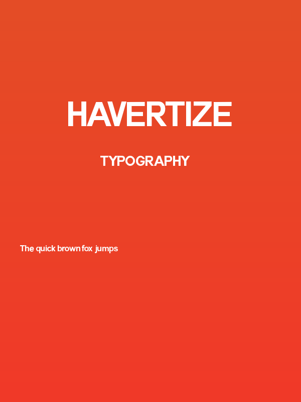 Havertize Poster