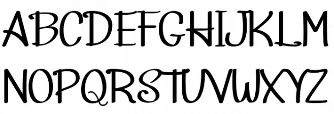 Havilah Schriftart Groß