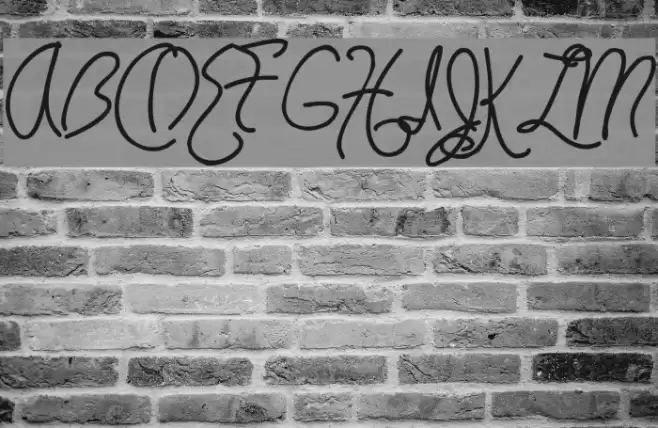 HavingWrit Bold Font examples