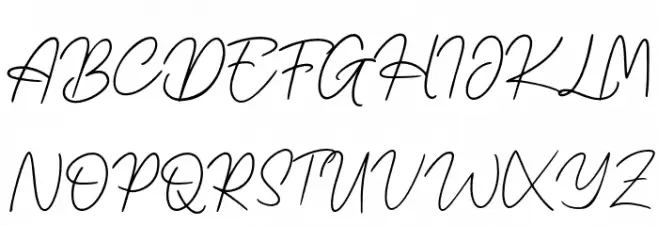 HavioletaHandwrittenFree-Reg Fuentes MAYÚSCULAS