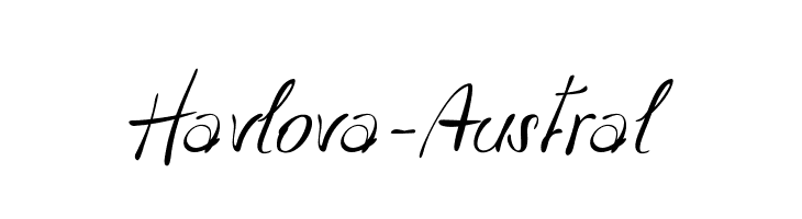 Havlova-Austral  Descarca Fonturi Gratis