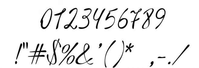 Havlova-Austral Font OTHER CHARS