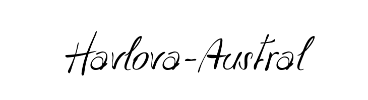 Havlova-Austral  नि: शुल्क फ़ॉन्ट्स डाउनलोड