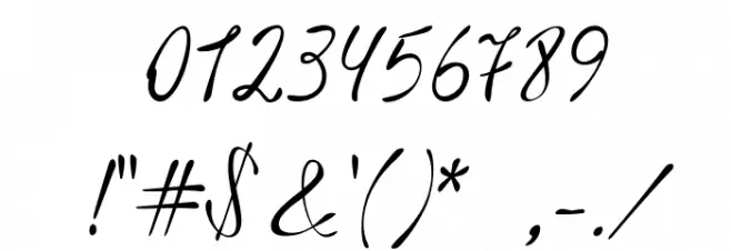 Havlova-Austral Font OTHER CHARS