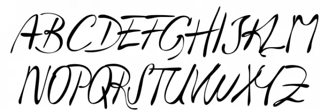 Havlova-Austral Schriftart Groß