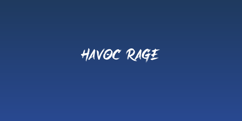 Havoc Rage Social Header