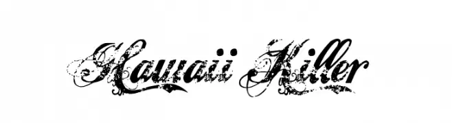 Hawaii Killer  Frei Schriftart Herunterladen