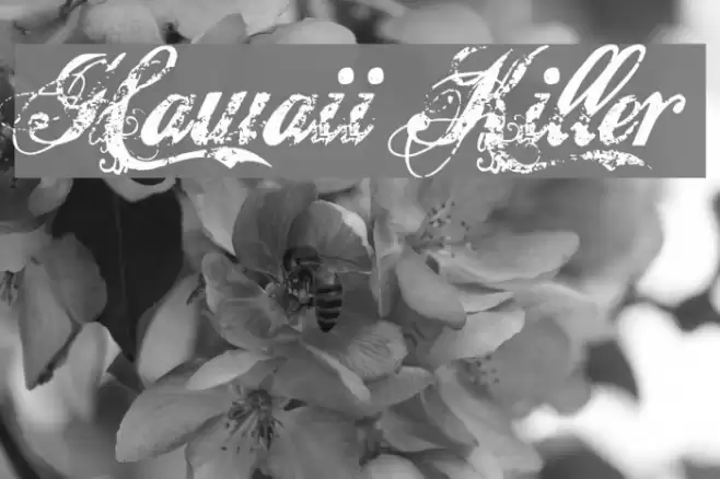 Hawaii Killer Fonte examples