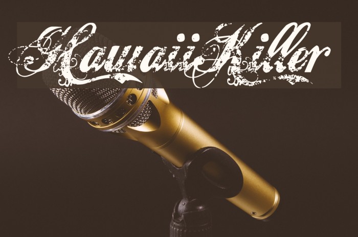 HawaiiKiller Font examples
