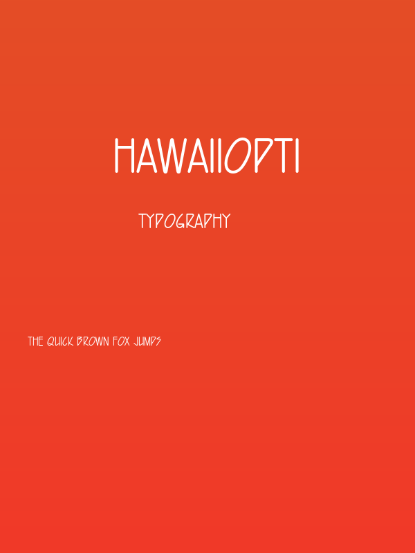 HawaiiOpti Poster