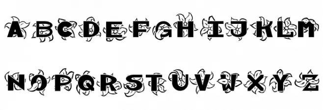 Hawaiiah Font UPPERCASE