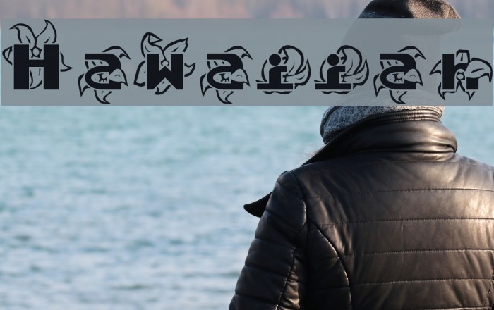 Hawaiiah Font examples