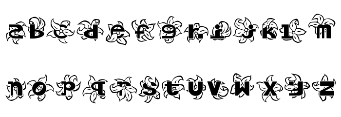 Hawaiiah Font Litere mici