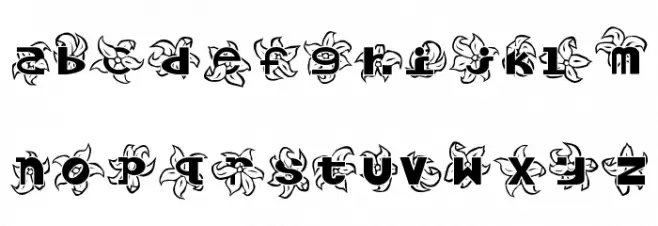 Hawaiiah Font Litere mici