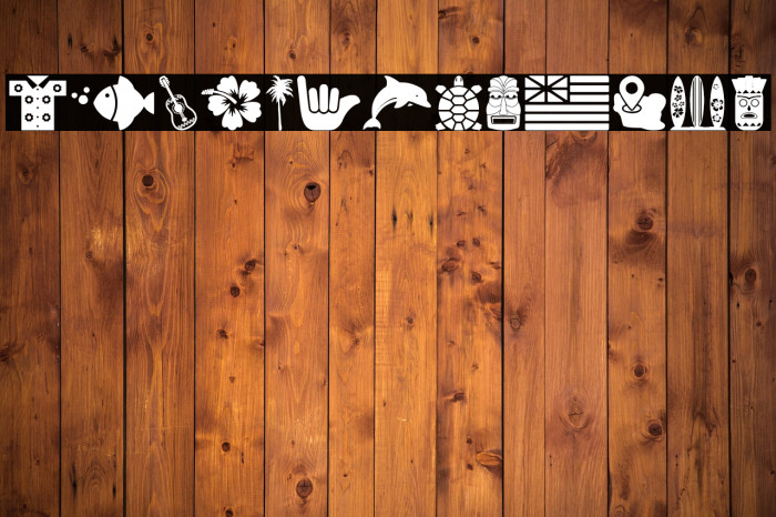 Hawaiian Icons Example 1