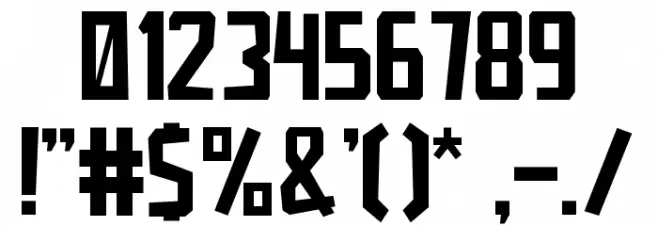 Hawainas Font OTHER CHARS