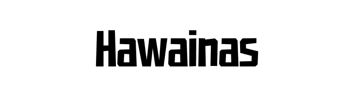 Hawainas  les polices de caractères gratuit tlcharger