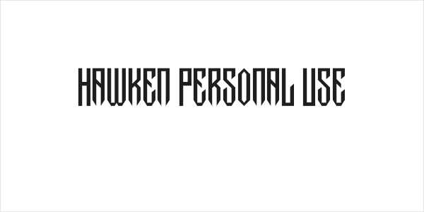 Hawken Personal Use Logo
