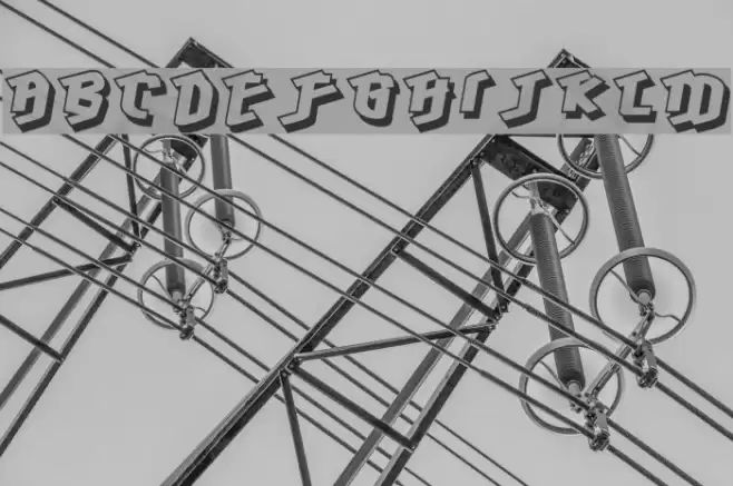 Hawkeye-Regular Font examples