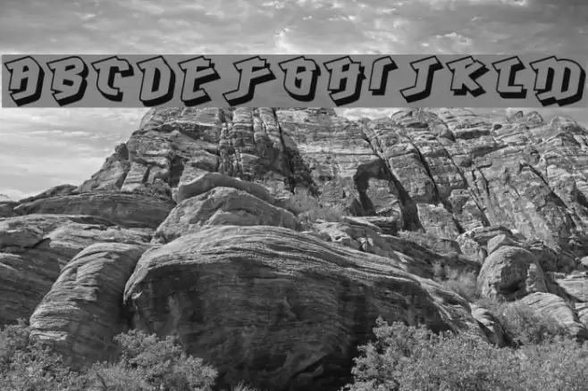 Hawkeye-Regular Font examples