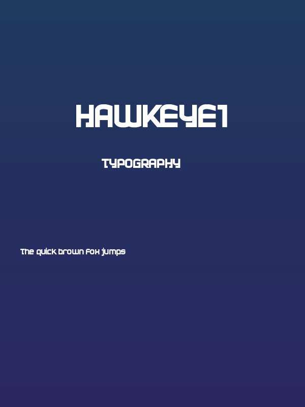 Hawkeye1 Poster