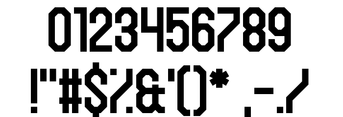 Hawking Bowen Font OTHER CHARS
