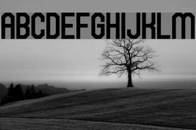 Hawking Bowen Font examples