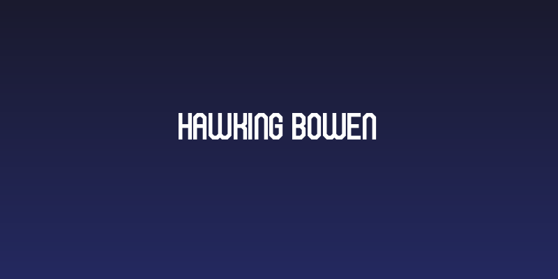 Hawking Bowen Social Header