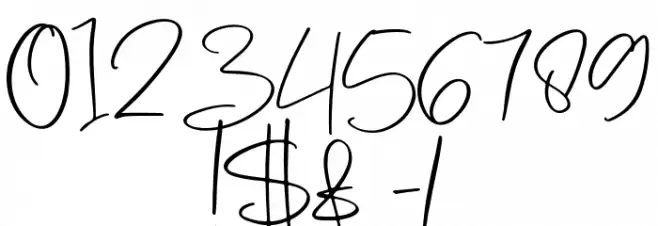 Hawkins park Regular Font OTHER CHARS