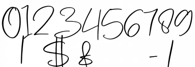 Hawkins park Regular Font OTHER CHARS