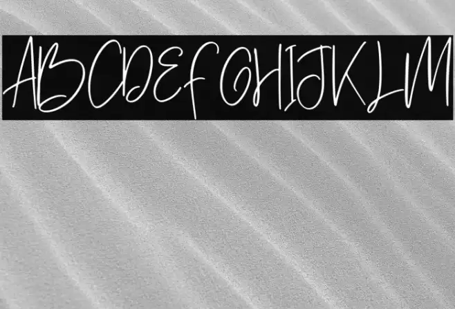 Hawkins park Regular Font examples